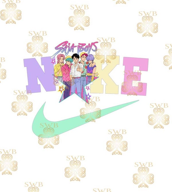 DTF, UVDTF or Sublimation Print- Nike Kpop Demon Hunters #3