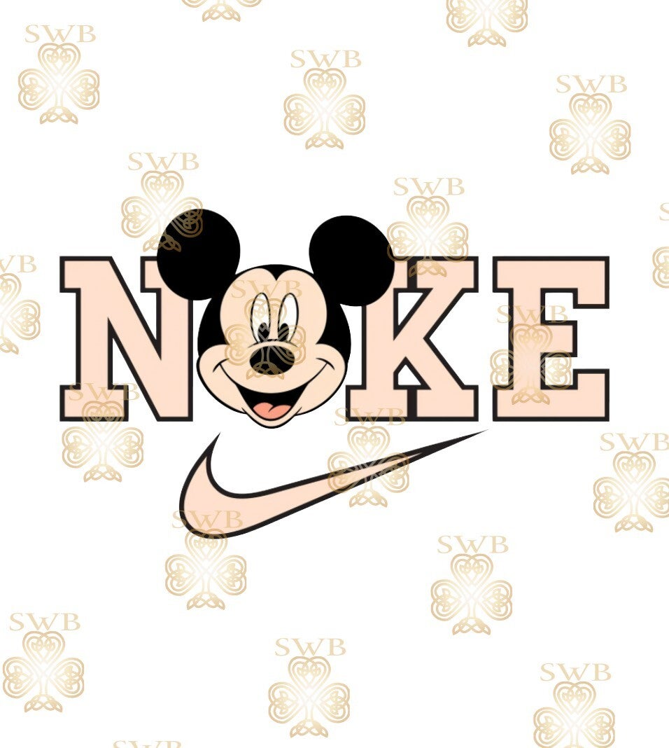 DTF or UVDTF Print -Nike Mickey Mouse #2