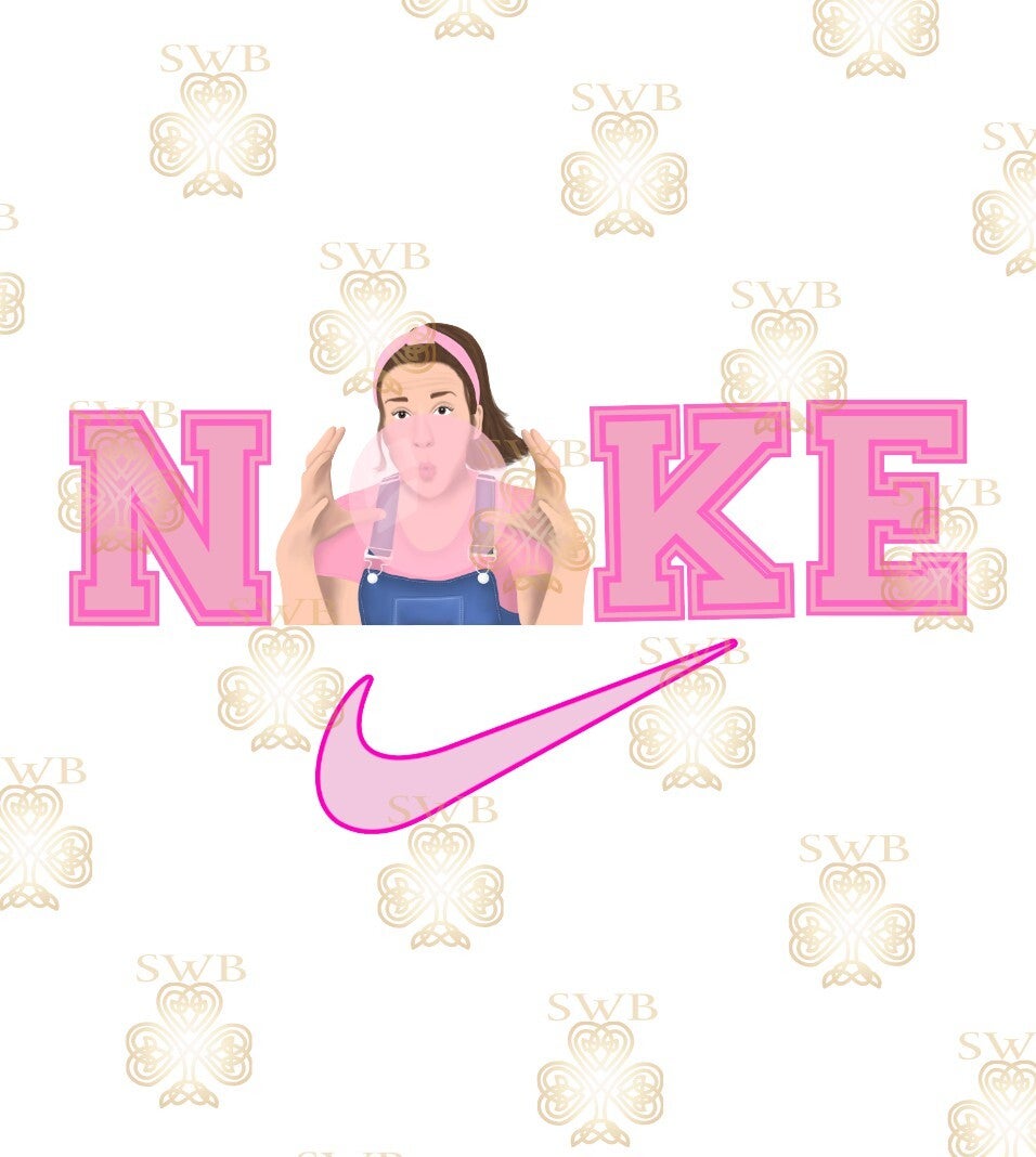 DTF, UVDTF or Sublimation Print- Nike Ms. Rachel