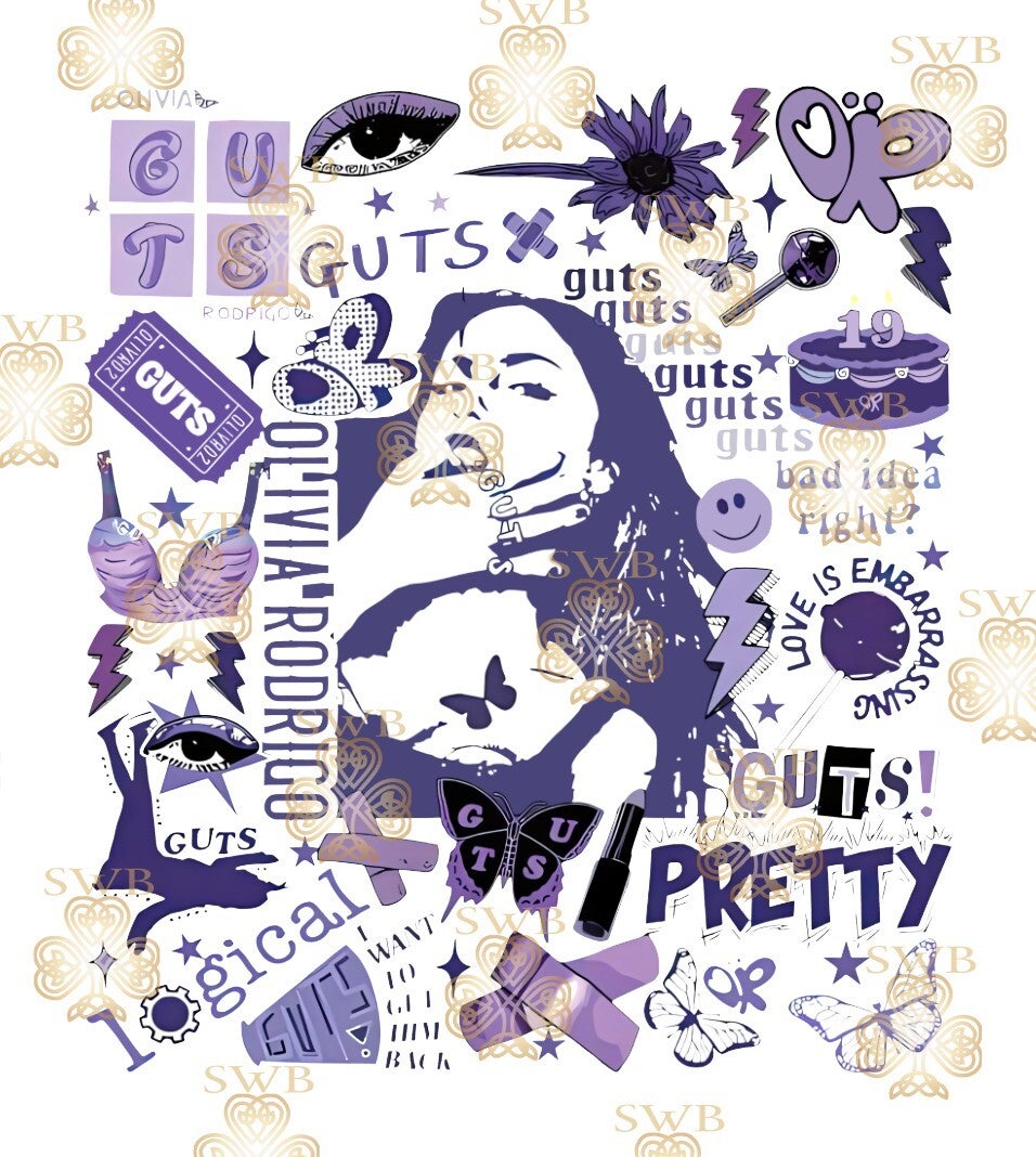 Sublimation, DTF or UVDTF Print -Olivia Rodrigo #1