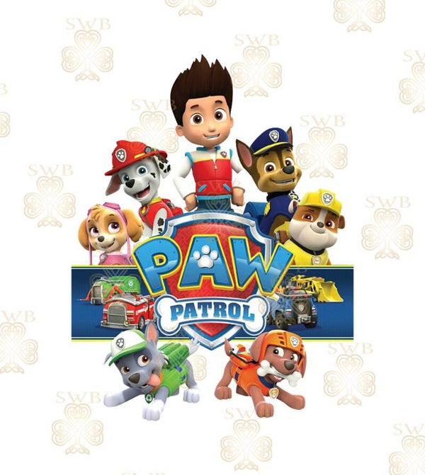 DTF or UVDTF Print - Paw Patrol #1