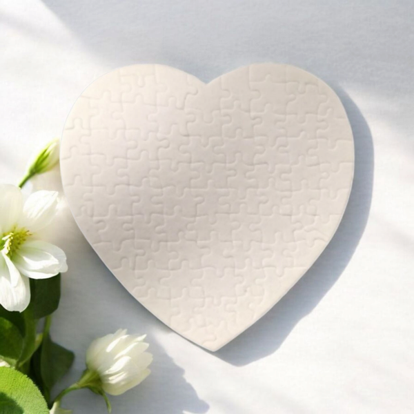 -Jigsaw - Felt Heart