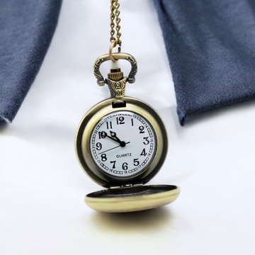 -Sublimation Pocket Watch -  Gold
