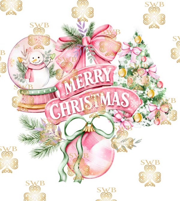 Digital Download Pink Christmas Express #17