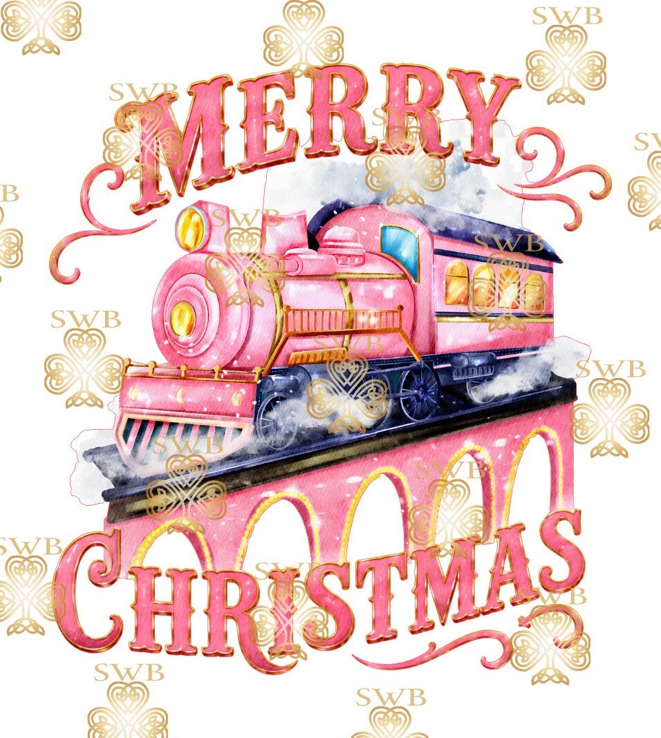 Digital Download Pink Christmas Express #2