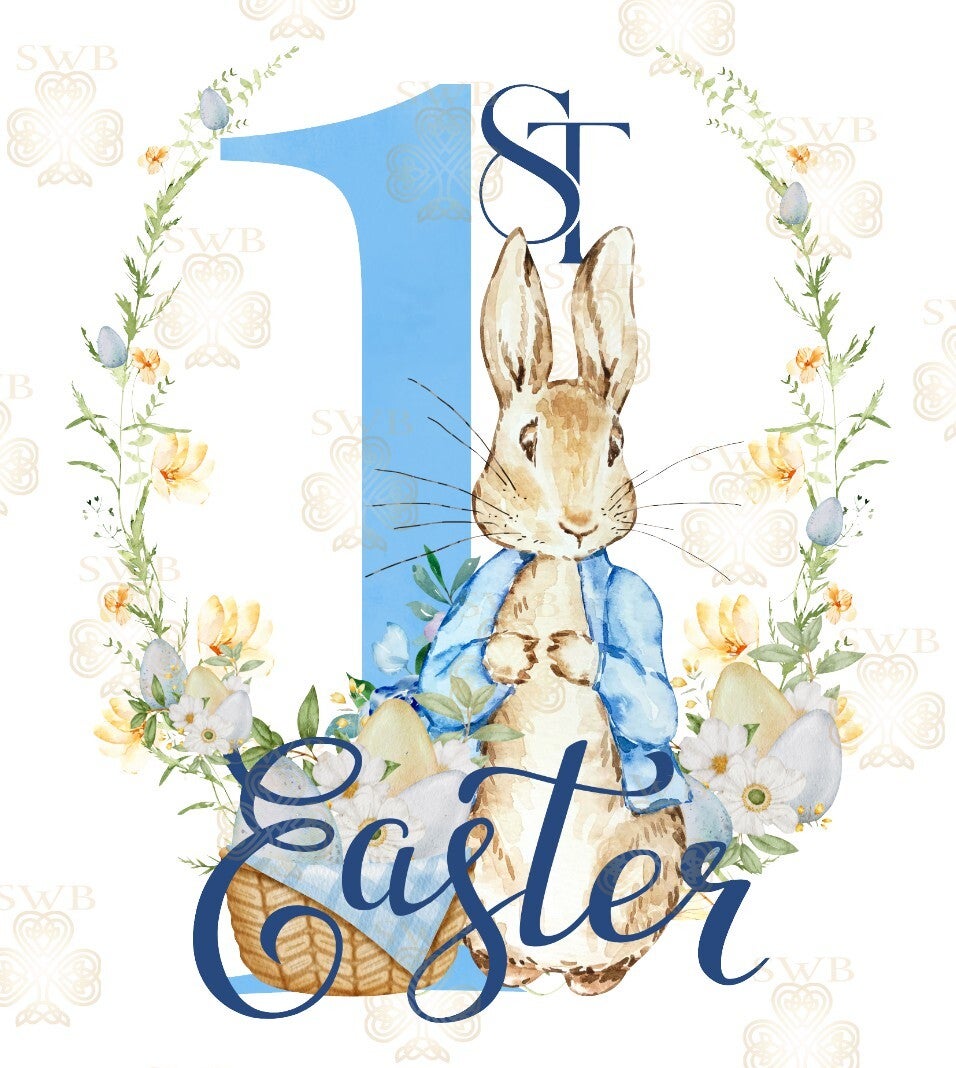 DTF or UVDTF Print -Peter & Flopsy Rabbit #10 | Shamrock Wholesale Blanks