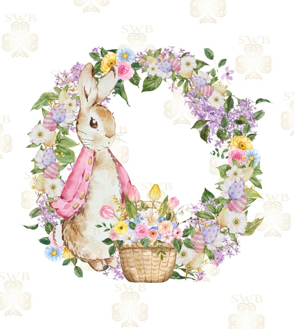 DTF or UVDTF Print -Peter & Flopsy Rabbit #15 | Shamrock Wholesale Blanks