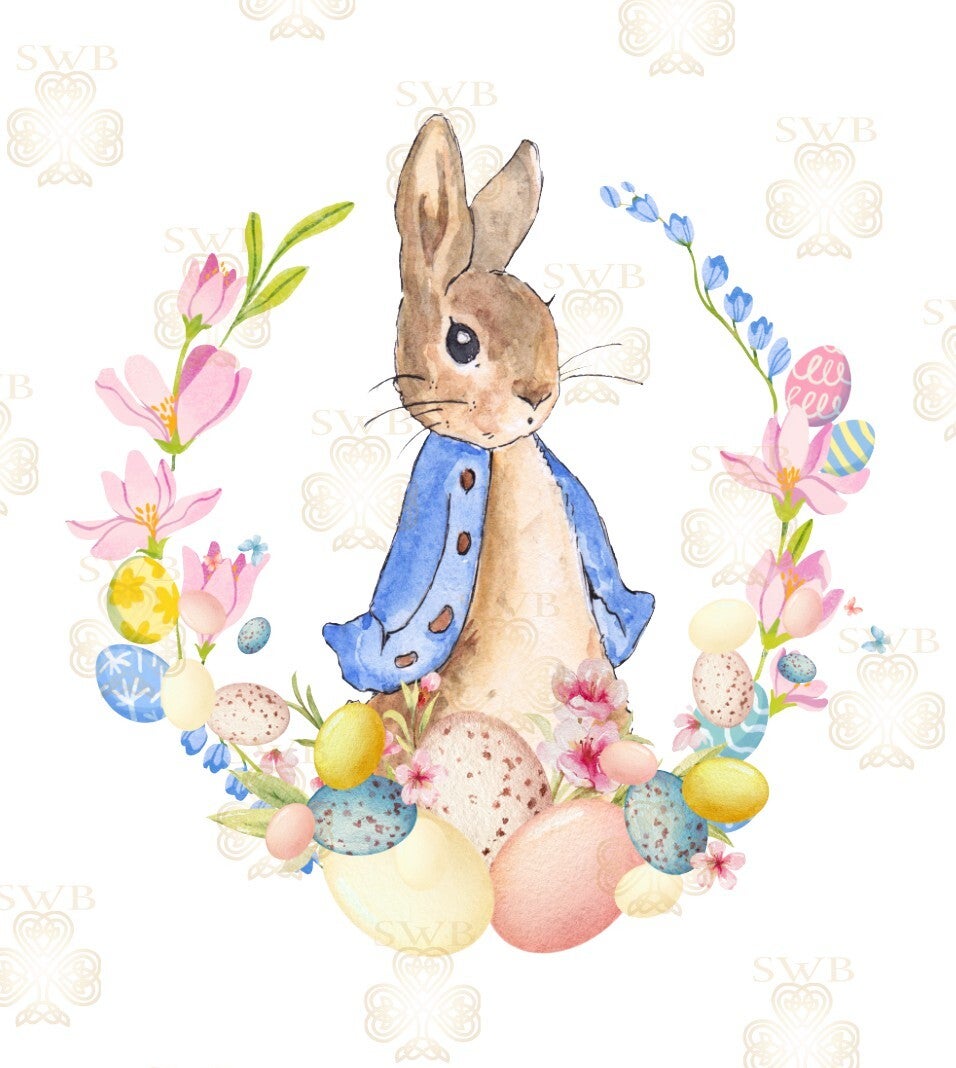 DTF or UVDTF Print -Peter & Flopsy Rabbit #2 | Shamrock Wholesale Blanks