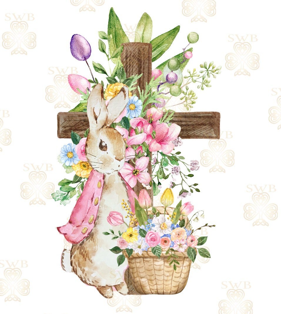 DTF or UVDTF Print -Peter & Flopsy Rabbit #8 | Shamrock Wholesale Blanks