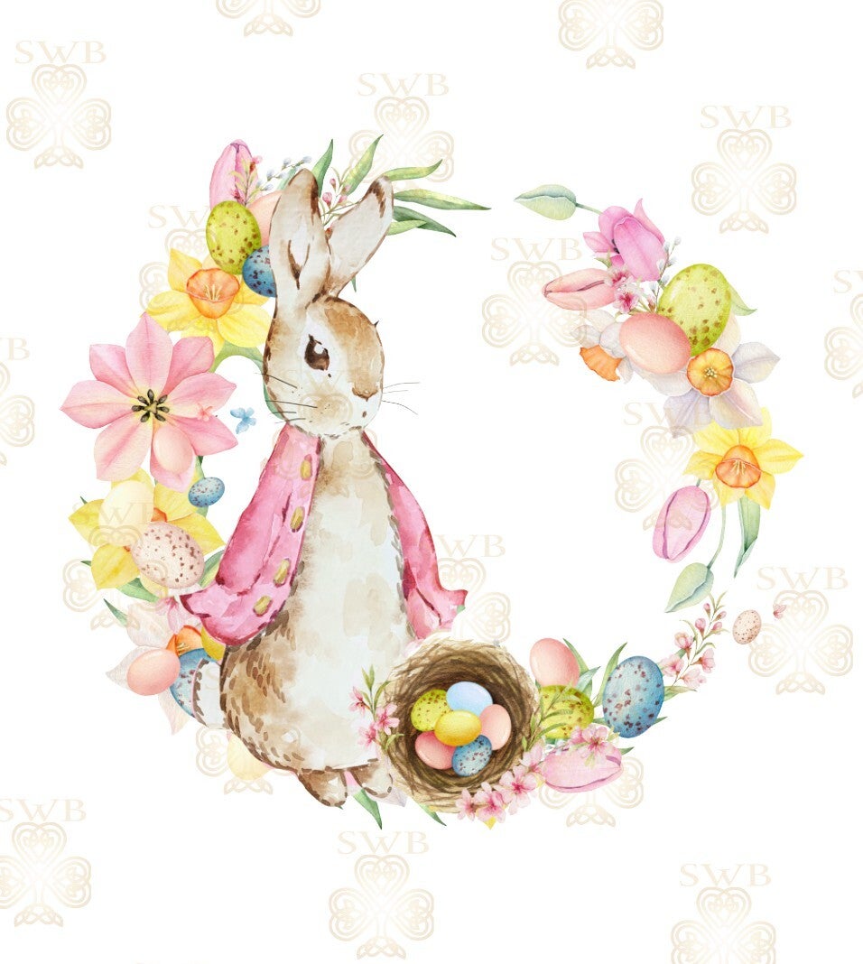 DTF or UVDTF Print -Peter & Flopsy Rabbit #9 | Shamrock Wholesale Blanks