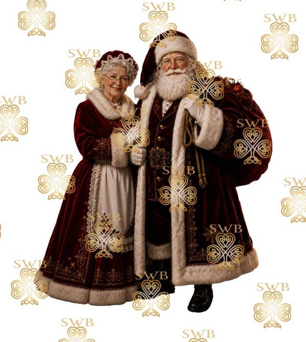 DTF or UVDTF Print -Santa #2