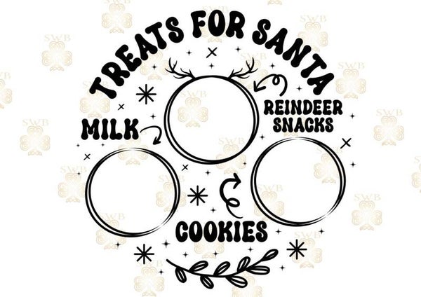 Digital Download Santa Plate #13