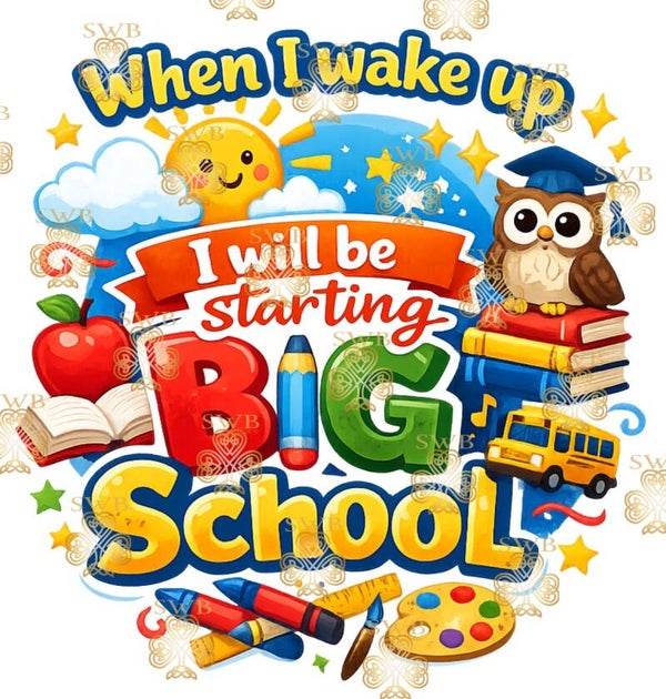 DTF or UVDTF Print - School #361