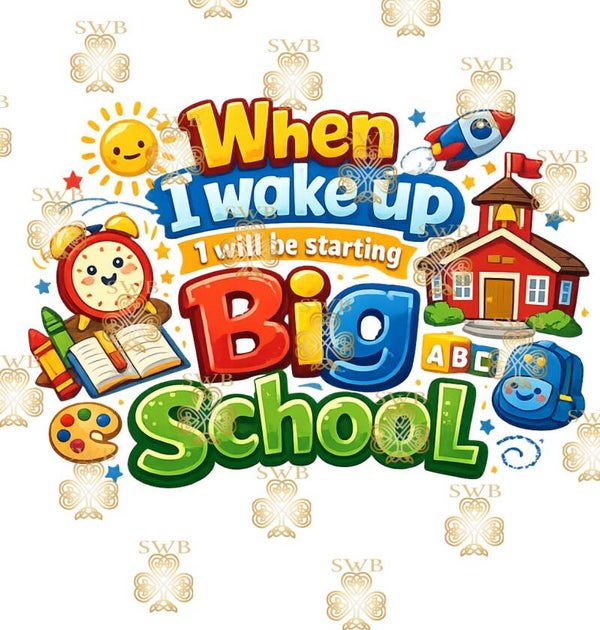 DTF or UVDTF Print - School #364