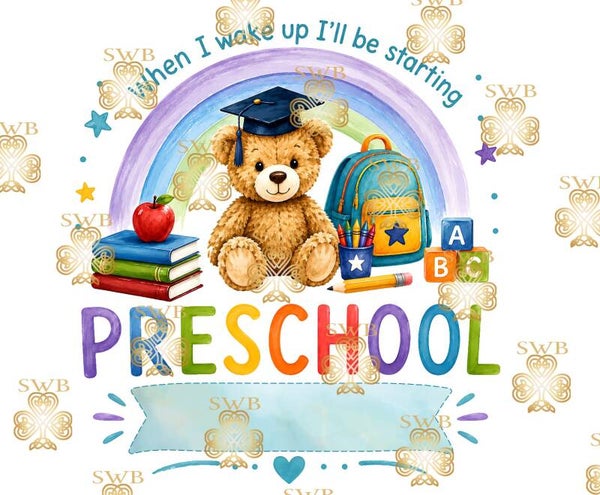 DTF or UVDTF Print - School #380