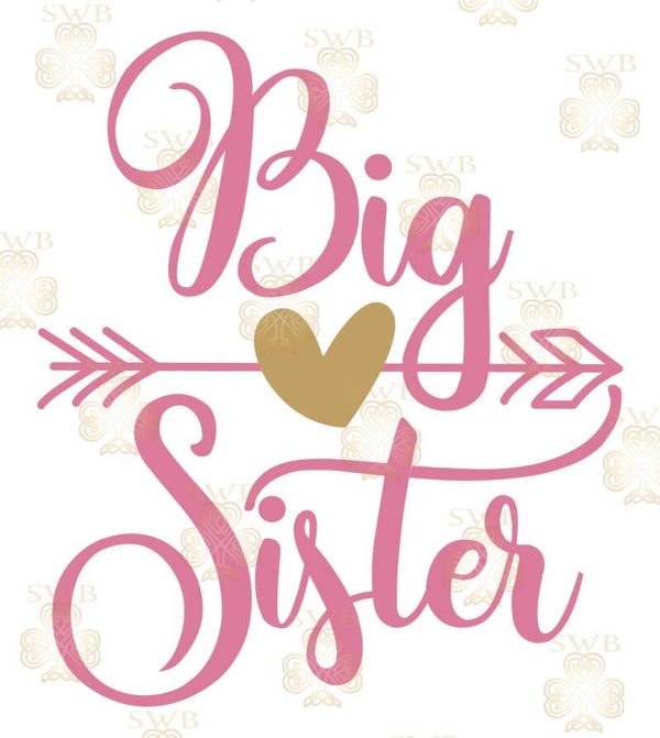 DTF, UVDTF or Sublimation Print -Big Sister #1