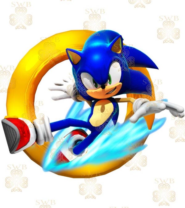 DTF or UVDTF Print - Sonic #1