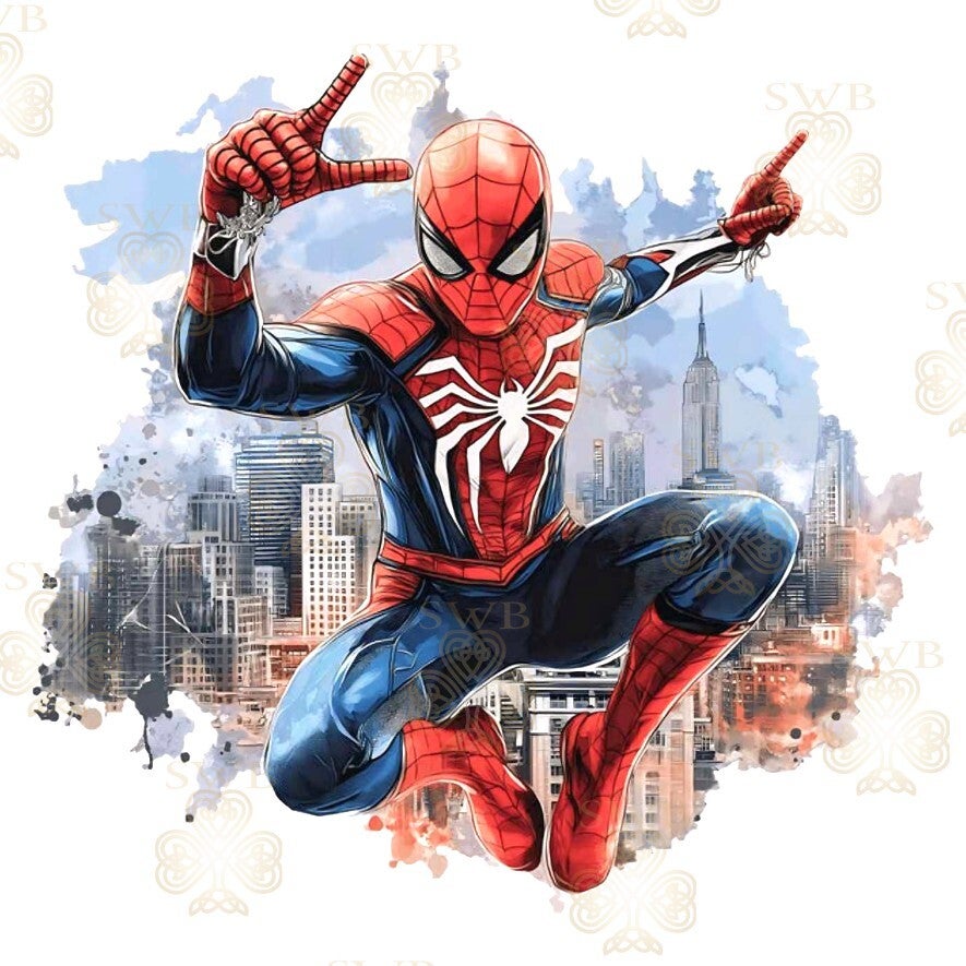 DTF or UVDTF Print -Spiderman #5