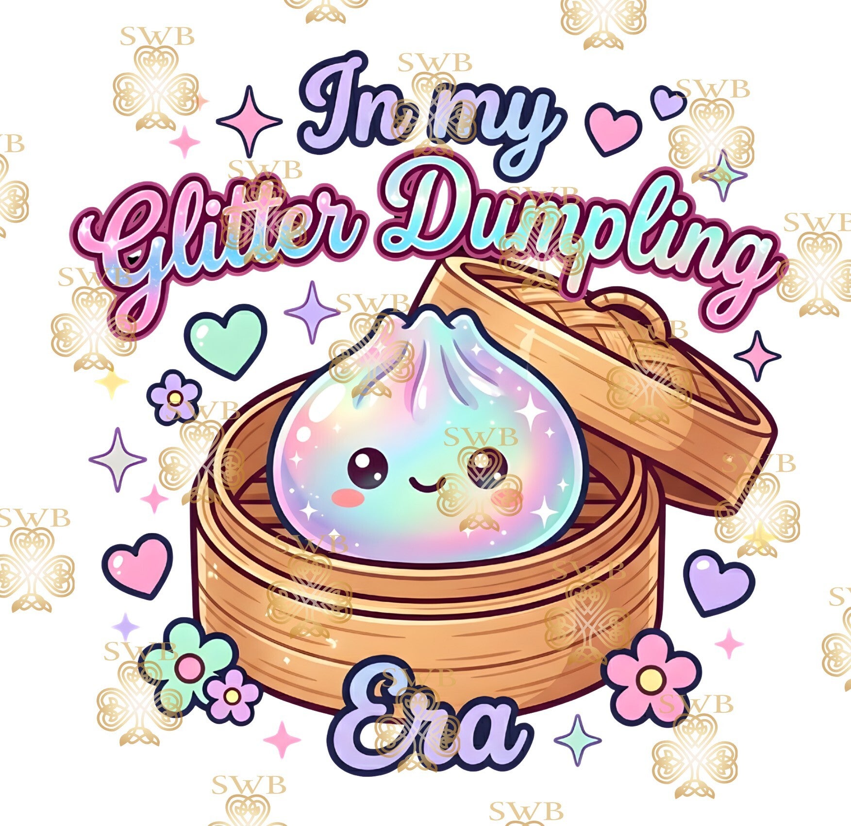DTF or UVDTF Print -Squishy Dumpling #1