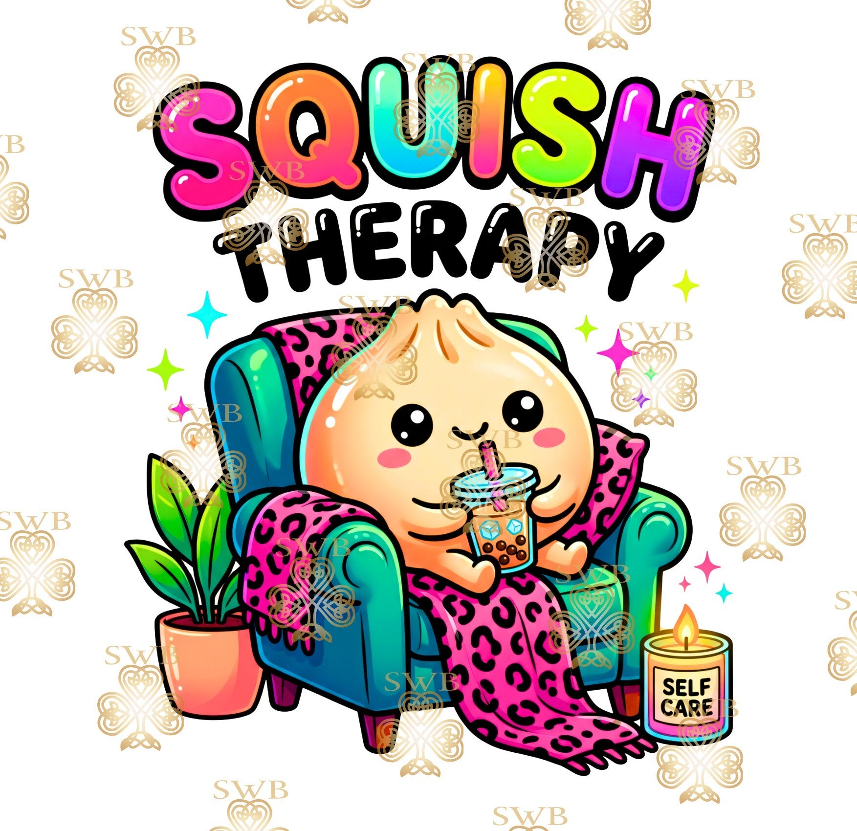 DTF or UVDTF Print -Squishy Dumpling #16