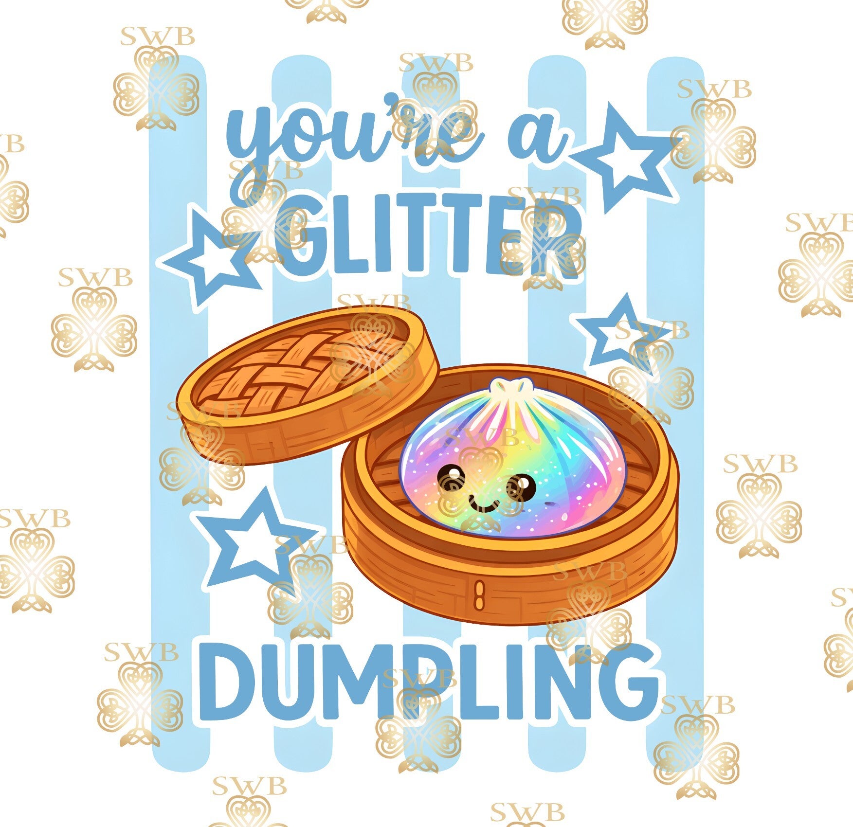 DTF or UVDTF Print -Squishy Dumpling #3