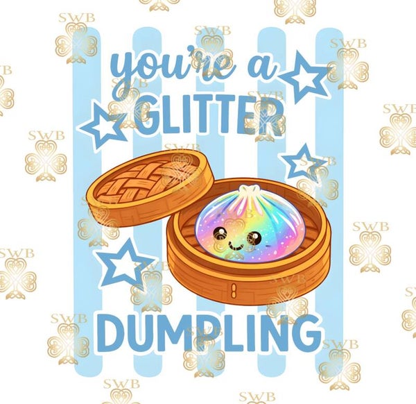 DTF or UVDTF Print -Squishy Dumpling #3