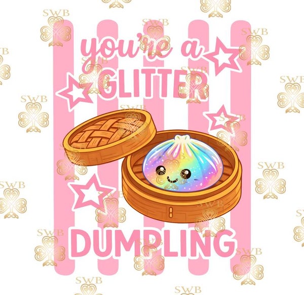 DTF or UVDTF Print -Squishy Dumpling #4