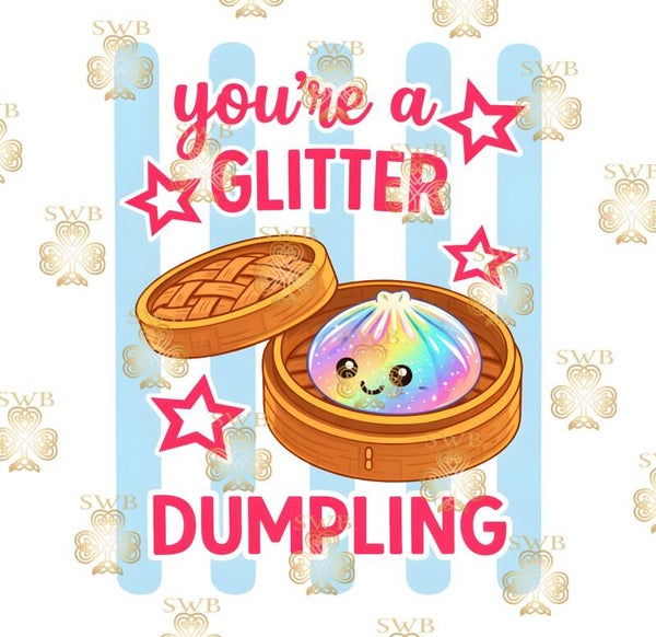 DTF or UVDTF Print -Squishy Dumpling #6