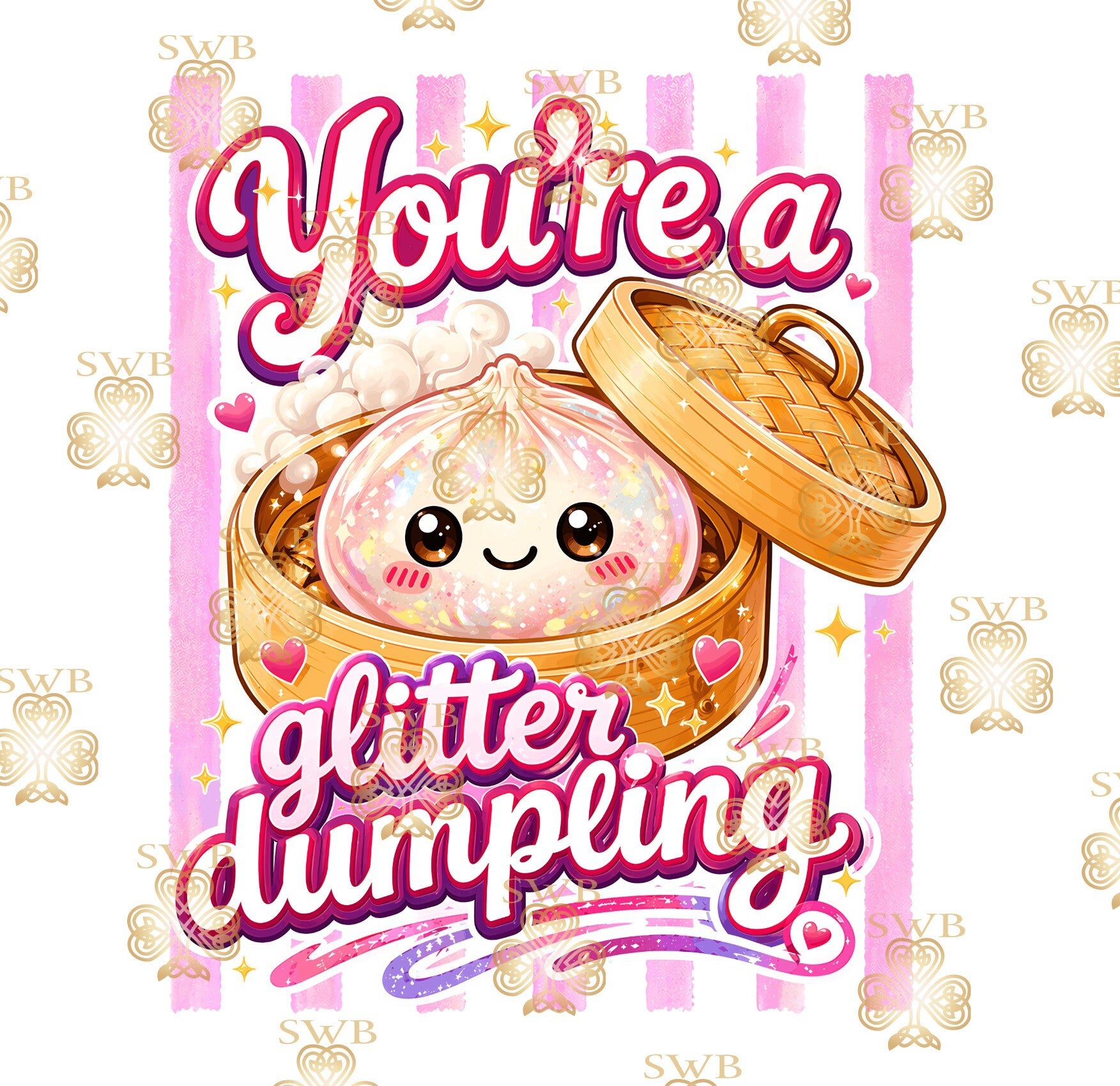 DTF or UVDTF Print -Squishy Dumpling #7