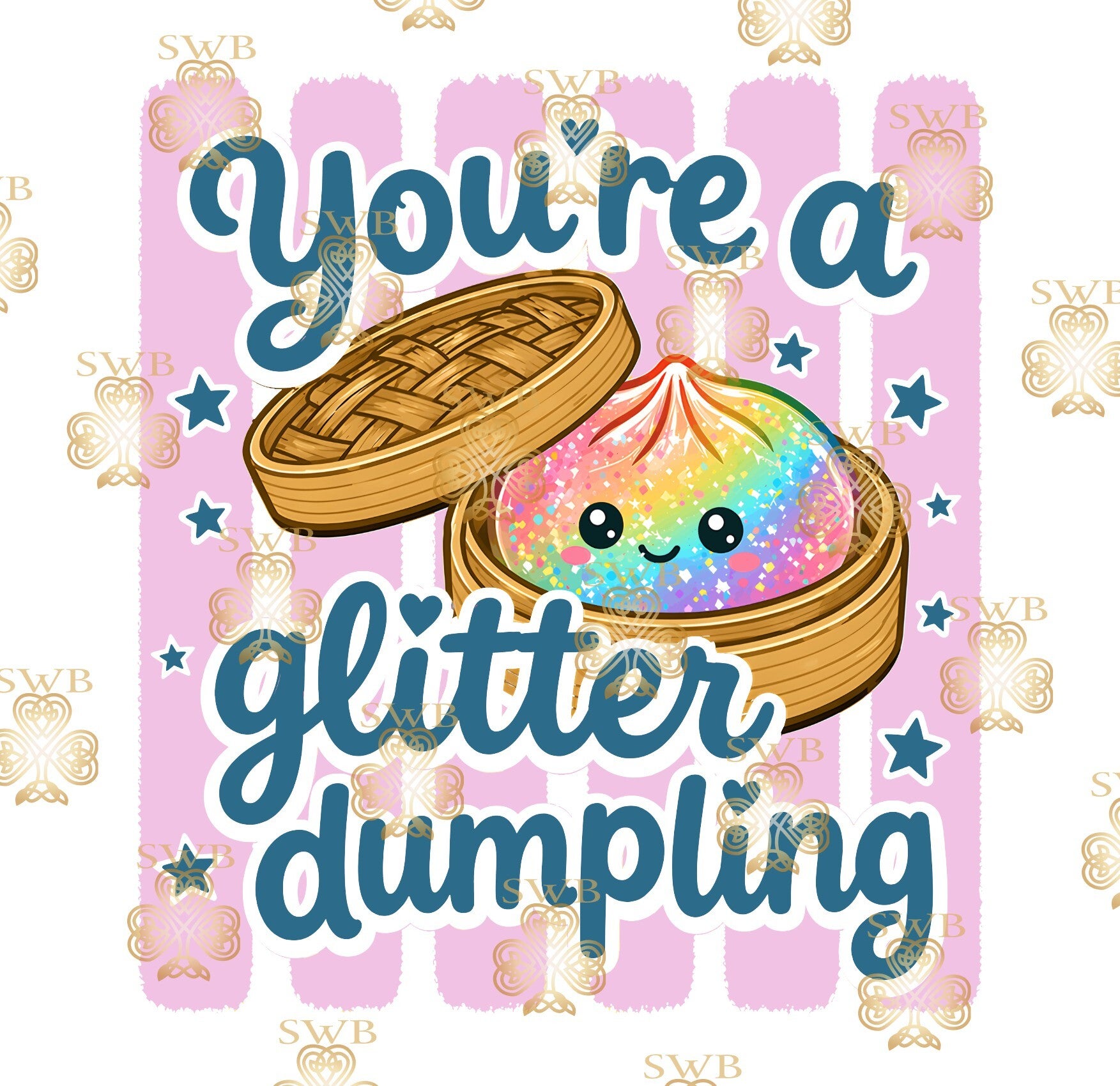 DTF or UVDTF Print -Squishy Dumpling #8
