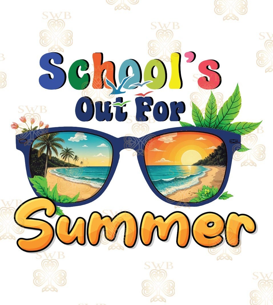 DTF, UVDTF or Sublimation Print -Summer #1