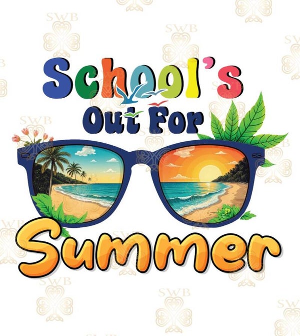 DTF, UVDTF or Sublimation Print -Summer #1