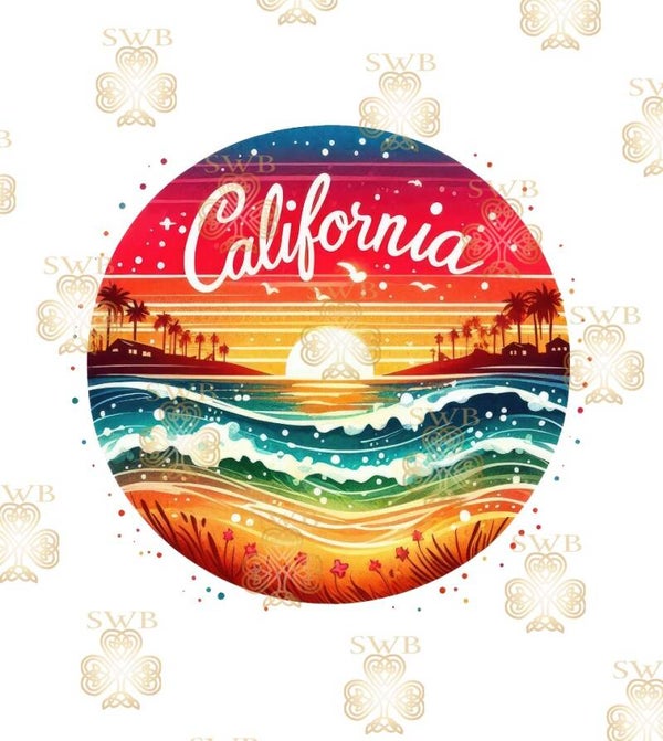 DTF, UVDTF or Sublimation Print -Summer #22