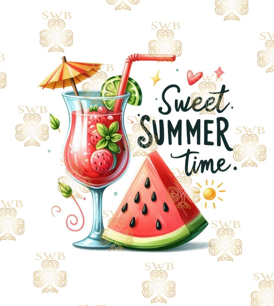 DTF, UVDTF or Sublimation Print -Summer #3