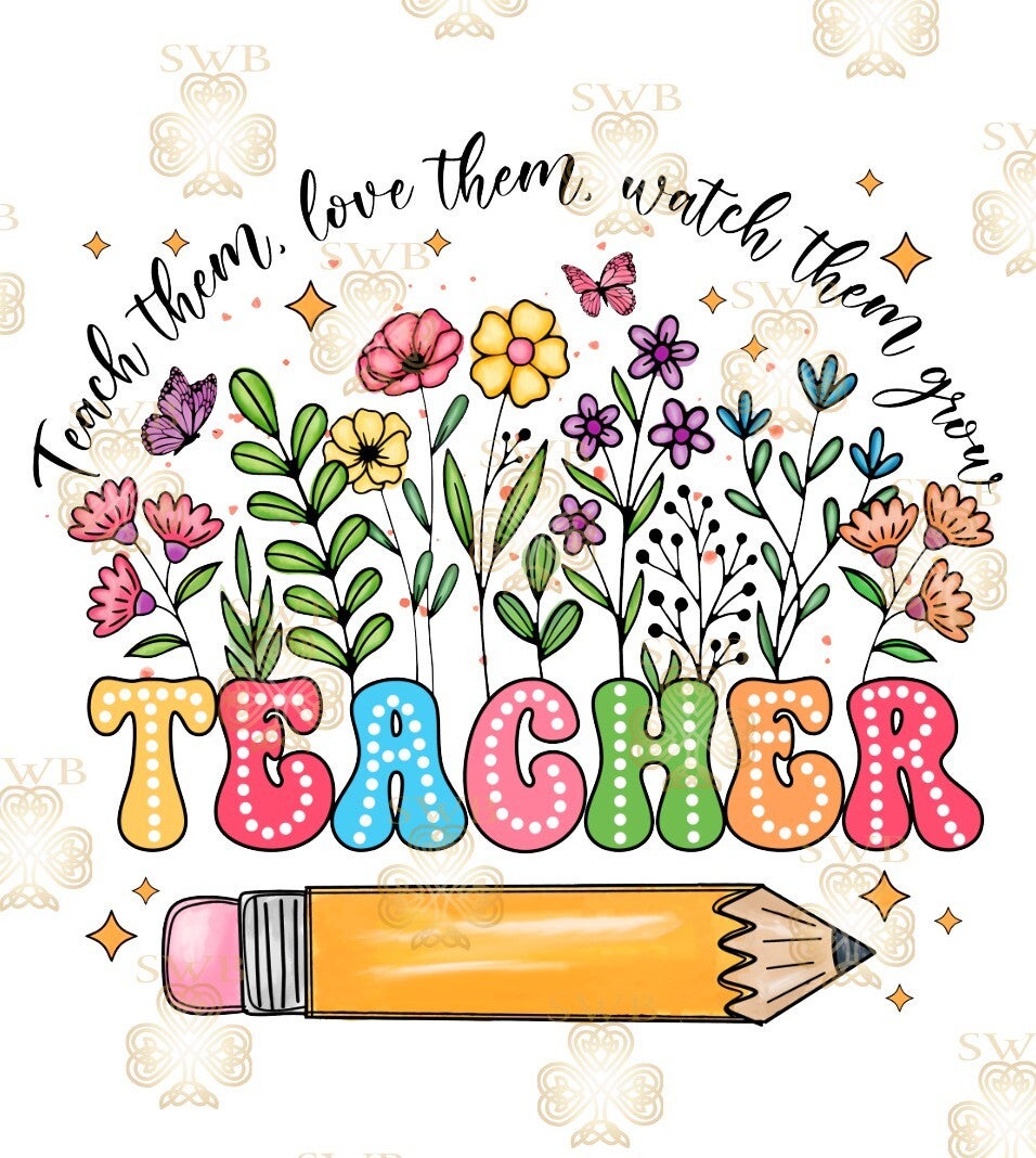 DTF, UVDTF or Sublimation Print -Teacher #21