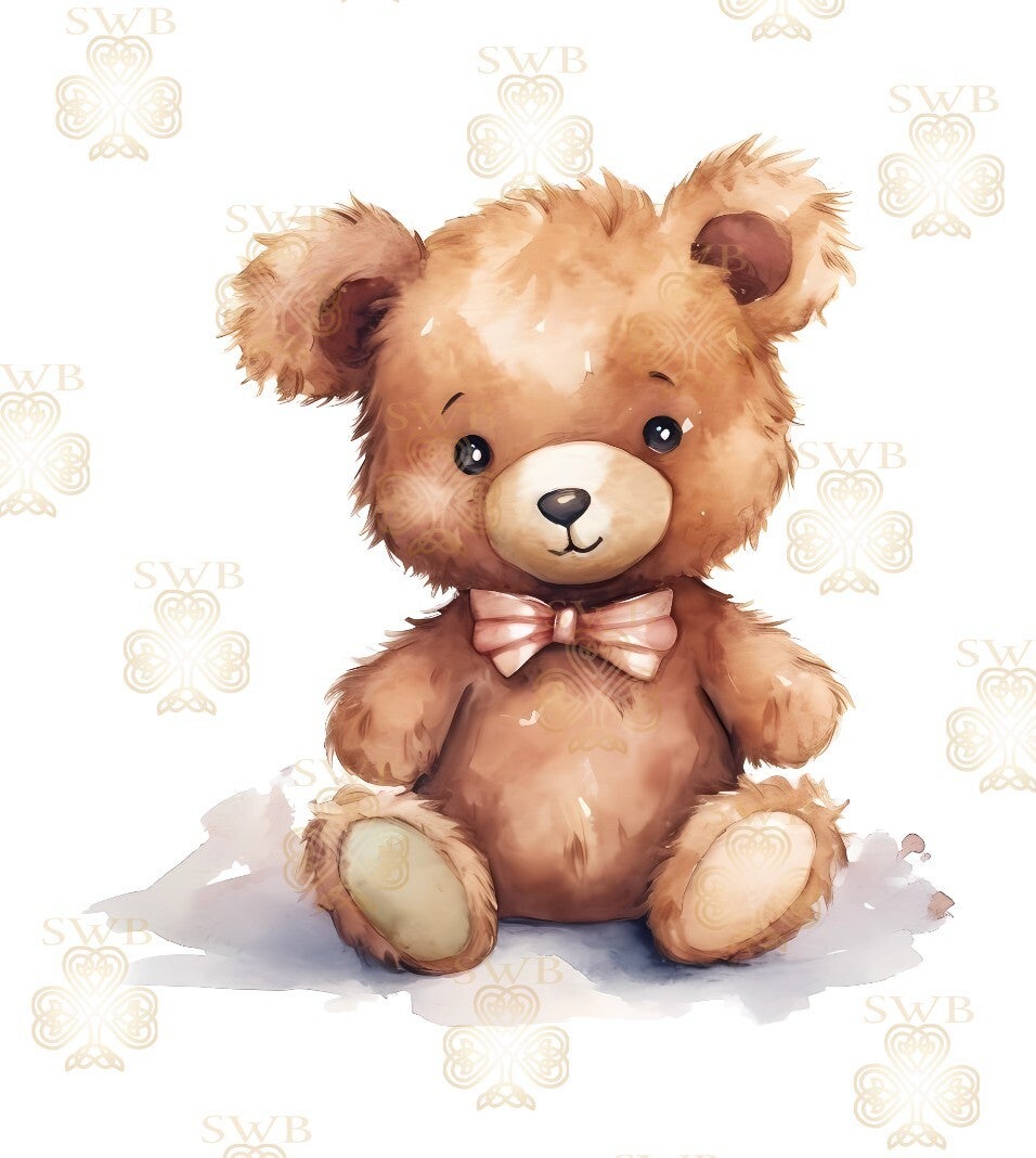 DTF or UVDTF Print -Teddy #10