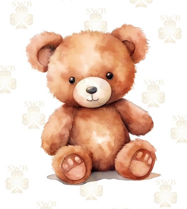 DTF or UVDTF Print -Teddy #11