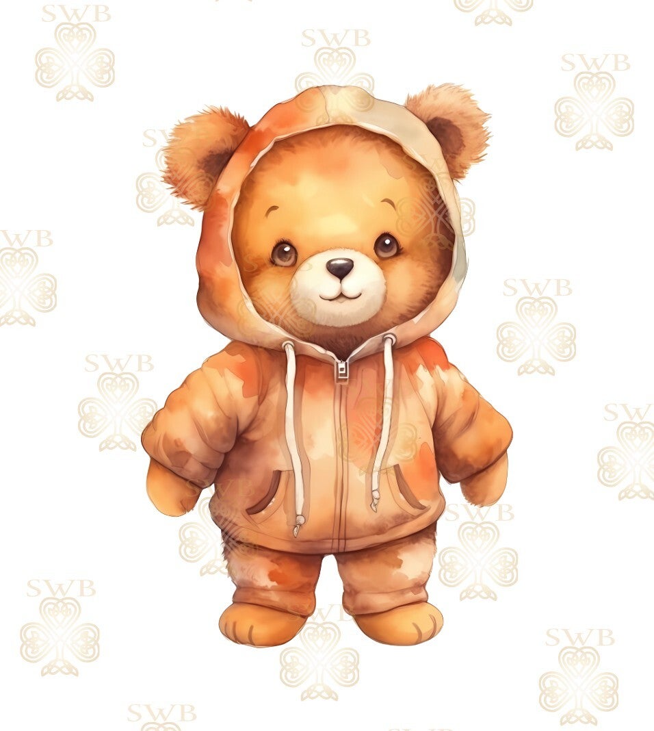 DTF or UVDTF Print -Teddy #13