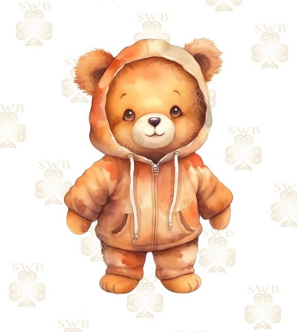 DTF or UVDTF Print -Teddy #13