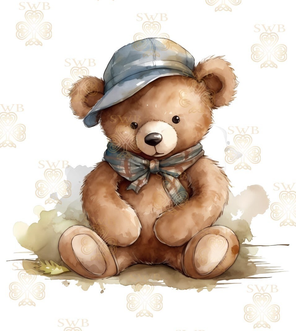 DTF or UVDTF Print -Teddy #15