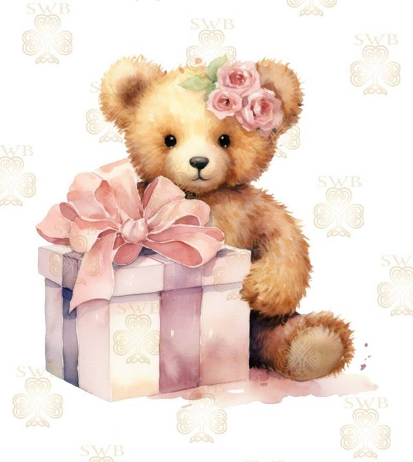 DTF or UVDTF Print -Teddy #16