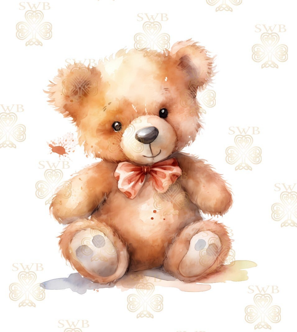 DTF or UVDTF Print -Teddy #18