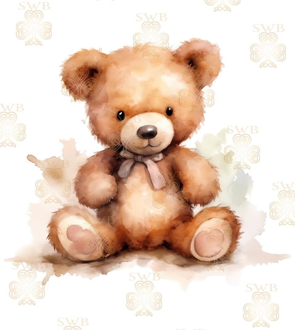 DTF or UVDTF Print -Teddy #19