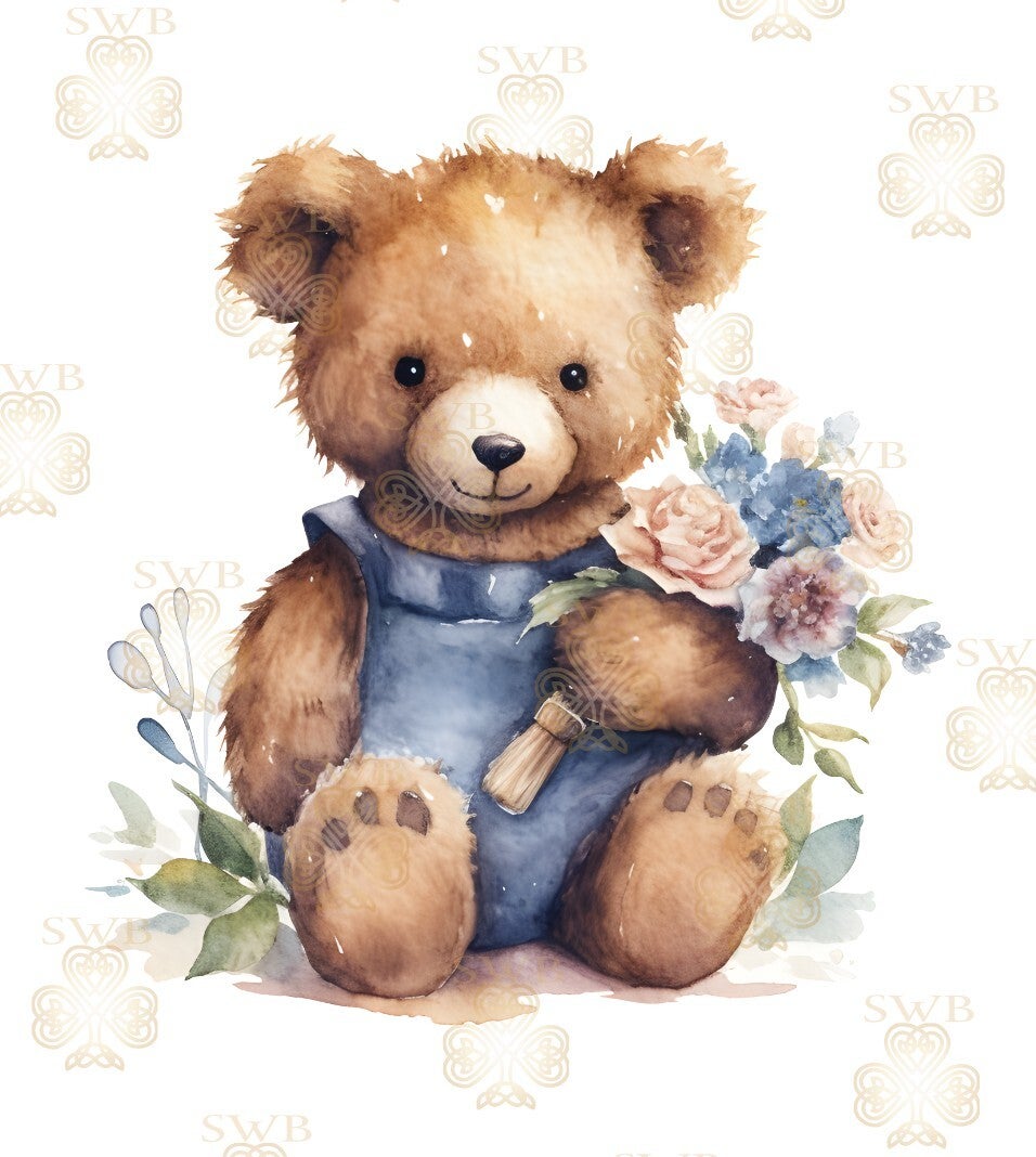 DTF or UVDTF Print -Teddy #2