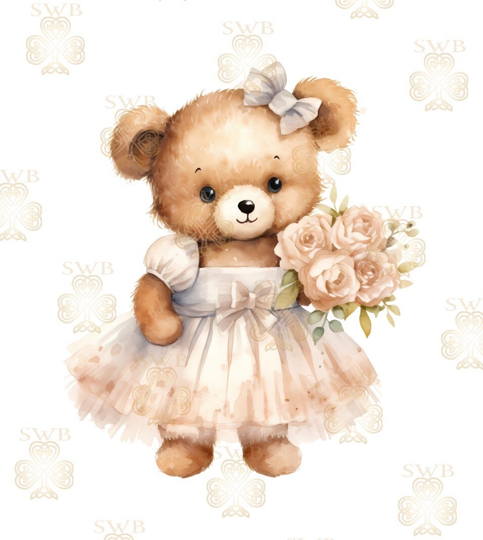 DTF or UVDTF Print -Teddy #20