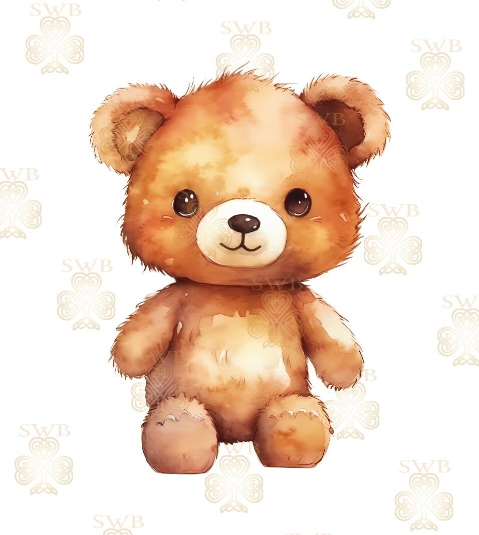 DTF or UVDTF Print -Teddy #21