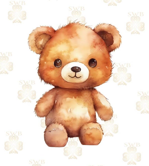 DTF or UVDTF Print -Teddy #21