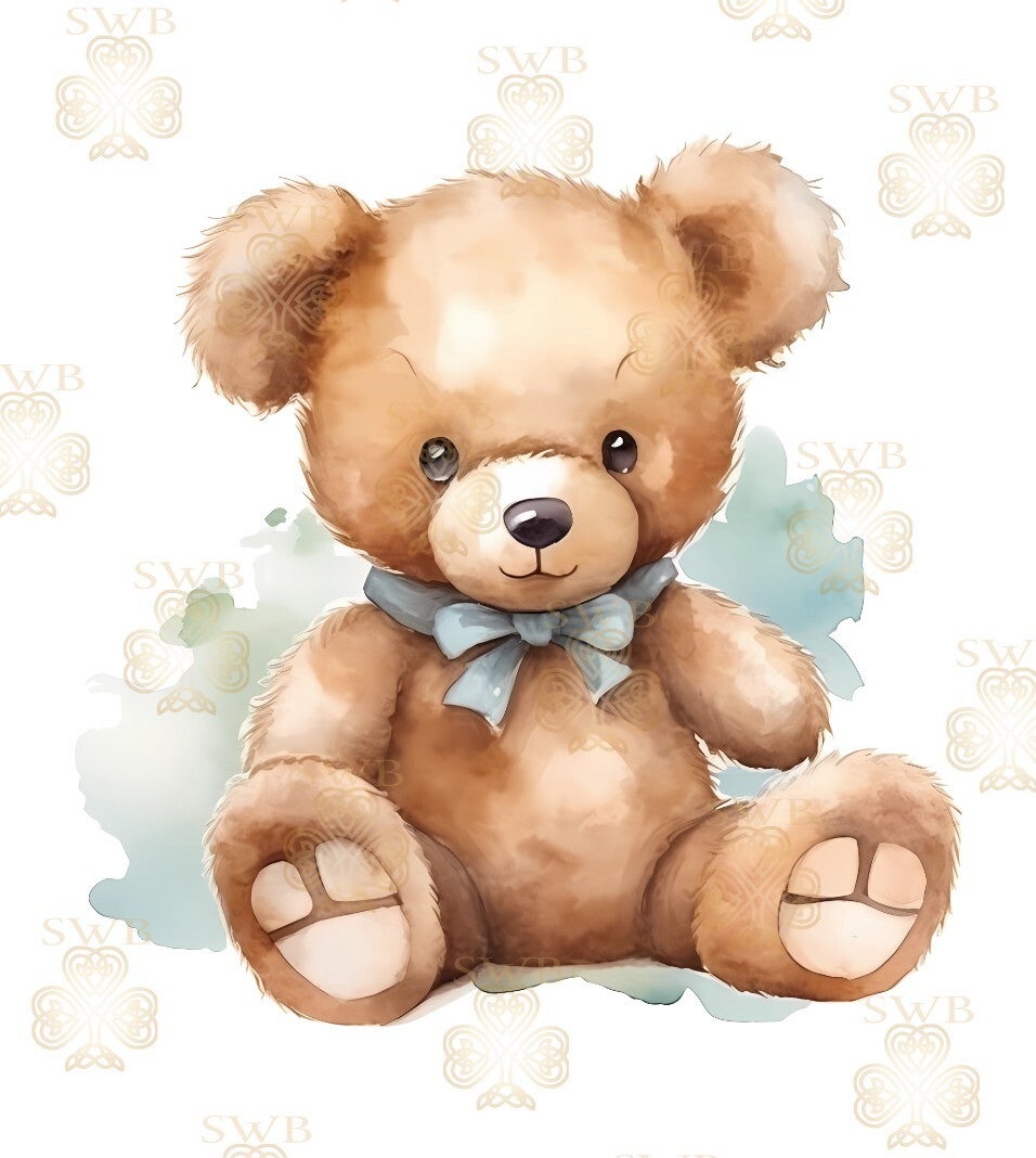 DTF or UVDTF Print -Teddy #22