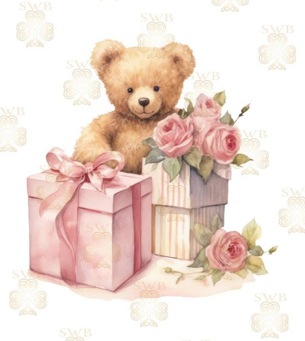 DTF or UVDTF Print -Teddy #26