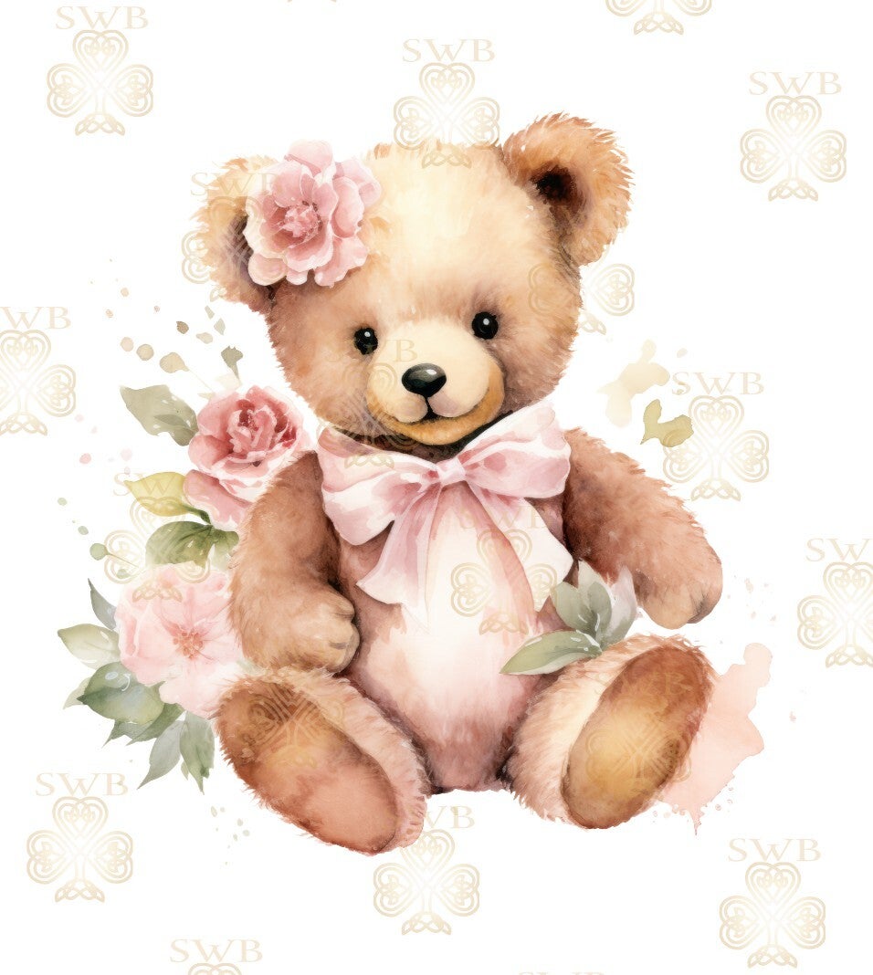 DTF or UVDTF Print -Teddy #27